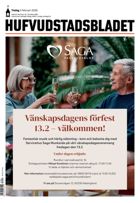 Cover of Hufvudstadsbladet