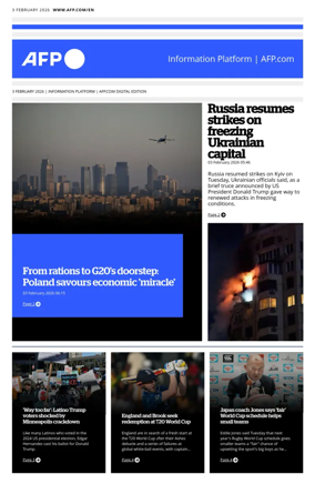 Cover of AFP English