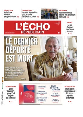 Cover of L'Echo Republicain