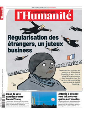 Cover of L'HUMANITE