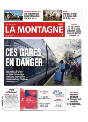 Cover of La Montagne (Moulins)