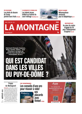 Cover of La Montagne (Riom)