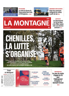 Cover of La Montagne (Vichy)