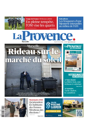 Cover of La Provence Marseille