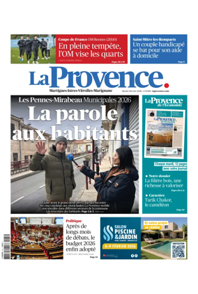 Cover of La Provence Martigues-Istres-Vitrolles-Marignane