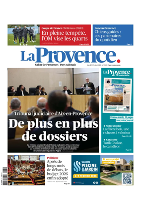 Cover of La Provence Salon-de-Provence / Pays salonais