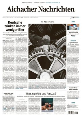 Cover of Aichacher Nachrichten