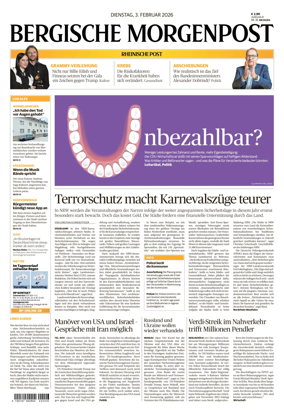 Cover of Bergische Morgenpost Wermelskirchen/Huckeswagen/Radevormwald
