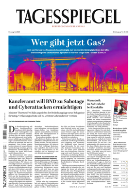 Cover of Der Tagesspiegel