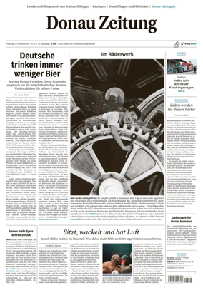 Cover of Donau Zeitung