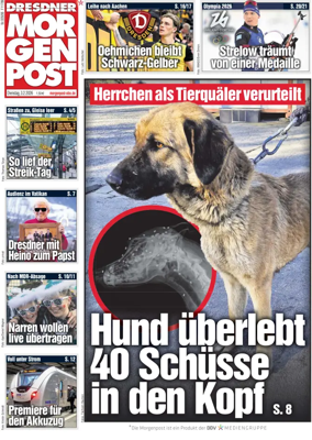 Cover of Dresdner Morgenpost