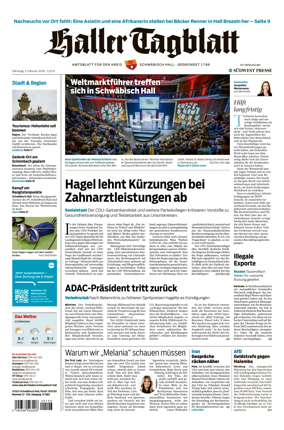 Cover of Haller Tagblatt