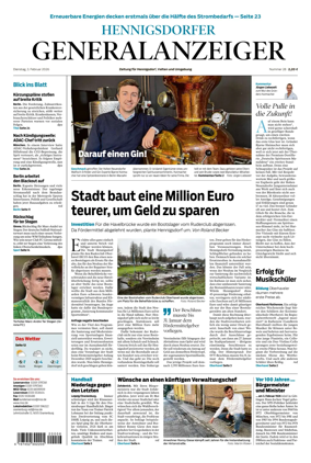Cover of Hennigsdorfer Generalanzeiger
