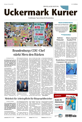 Cover of Prenzlauer Zeitung