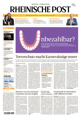 Cover of Rheinische Post - Xanten and Moers