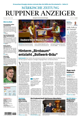 Cover of Ruppiner Anzeiger
