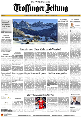 Cover of Trossinger Zeitung