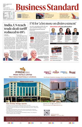 Cover of Business Standard