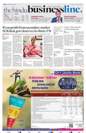 Cover of BusinessLine (Mumbai)