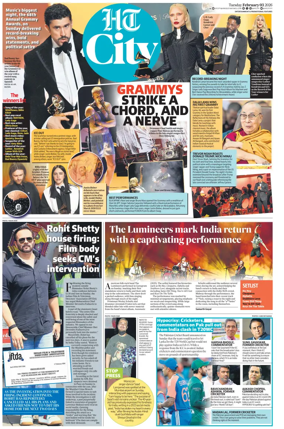 Cover of Hindustan Times (Chandigarh) - City