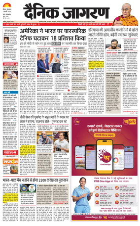 Cover of Dainik Jagran Hisar