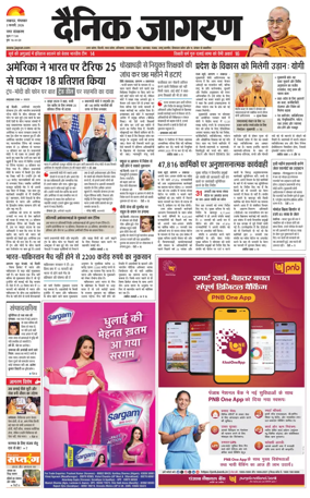Cover of Dainik Jagran - Lucknow