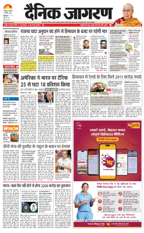 Cover of Dainik Jagran - Mandi