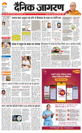 Cover of Dainik Jagran - Shimla