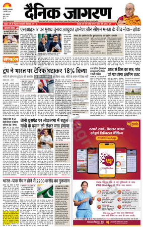 Cover of Dainik Jagran - Silliguri
