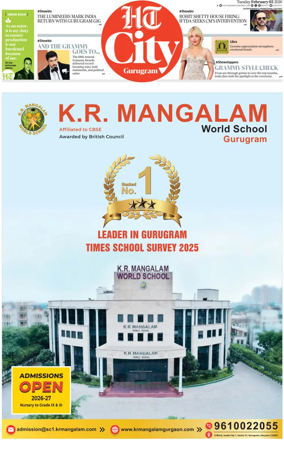 Cover of Hindustan Times (Gurgaon) - City