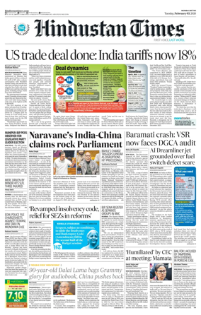 Cover of Hindustan Times Thane