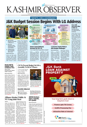 Cover of Kashmir Observer
