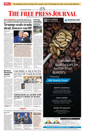 Cover of The Free Press Journal