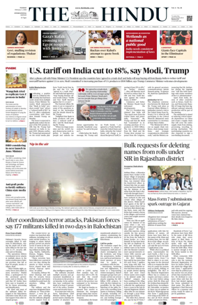 Cover of The Hindu - International