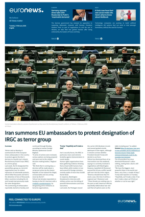 Cover of EuroNews (English Edition)