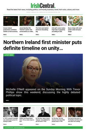 Cover of Irish Central