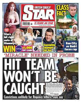 Cover of Irish Daily Star