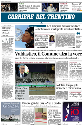 Cover of Corriere del Trentino