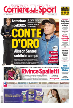 Cover of Corriere dello Sport (Campania)