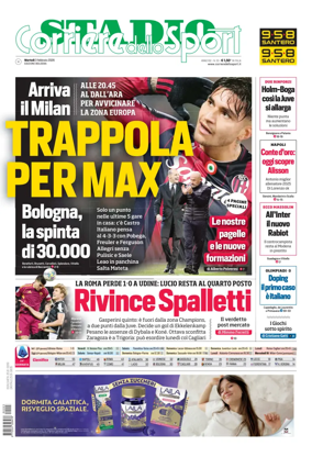 Cover of Corriere dello Sport Stadio (Bologna)
