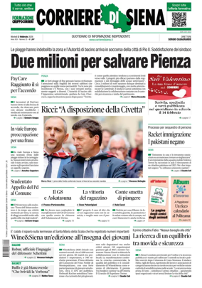 Cover of Corriere di Siena