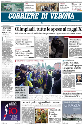 Cover of Corriere di Verona