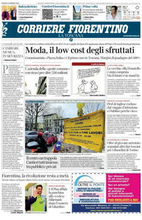 Cover of Corriere Fiorentino
