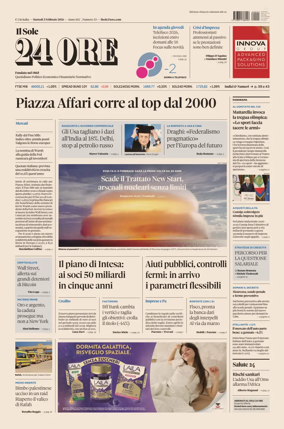 Cover of Il Sole 24 Ore