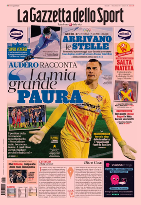 Cover of La Gazzetta dello Sport - Milano