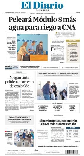 Cover of El Diario de Delicias