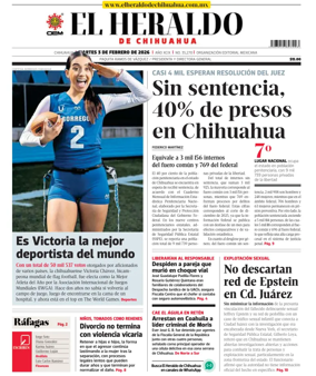 Cover of El Heraldo de Chihuahua