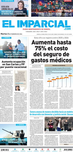 Cover of El Imparcial