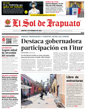 Cover of El Sol de Irapuato