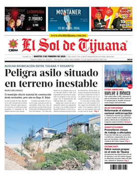 Cover of El Sol de Tijuana